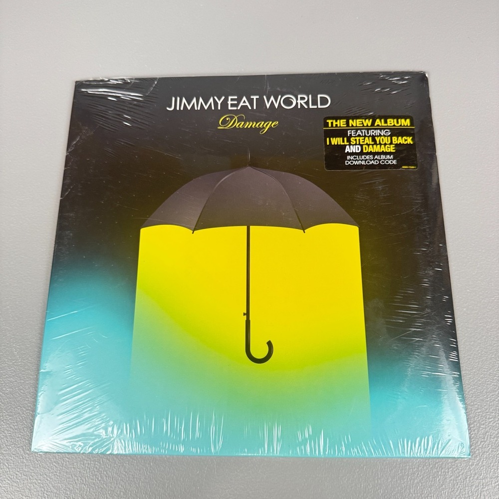 Jimmy Eat World Damage Album Vinyl Record LP 2013 New Sealed Hype Sticker